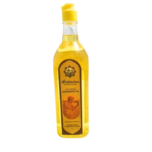 Cold Pressed Groundnut Oil | 1000 mL