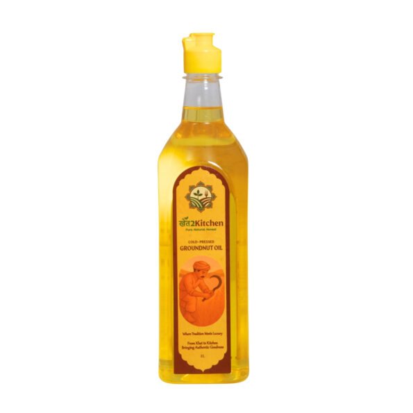 Cold Pressed Groundnut Oil | 1000 mL