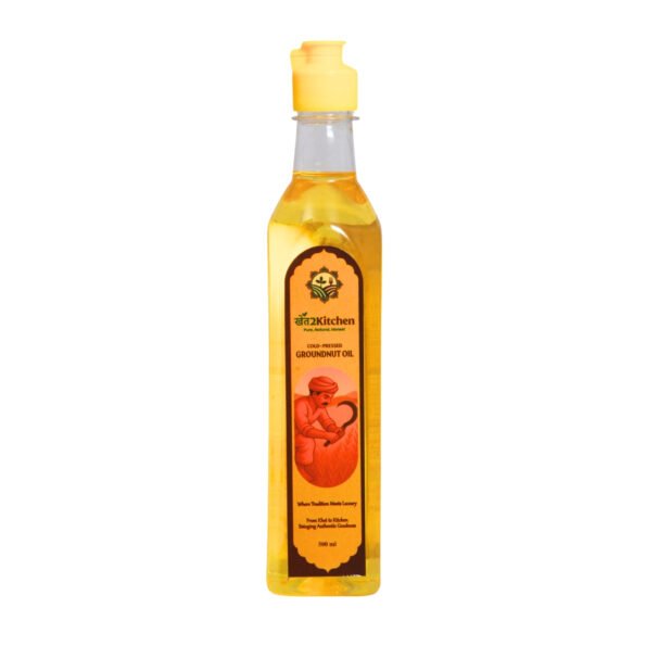 Cold Pressed Groundnut Oil | 500 mL
