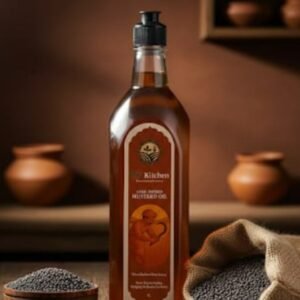 Traditionally Cold Pressed Black Mustard Oil – 1000mL